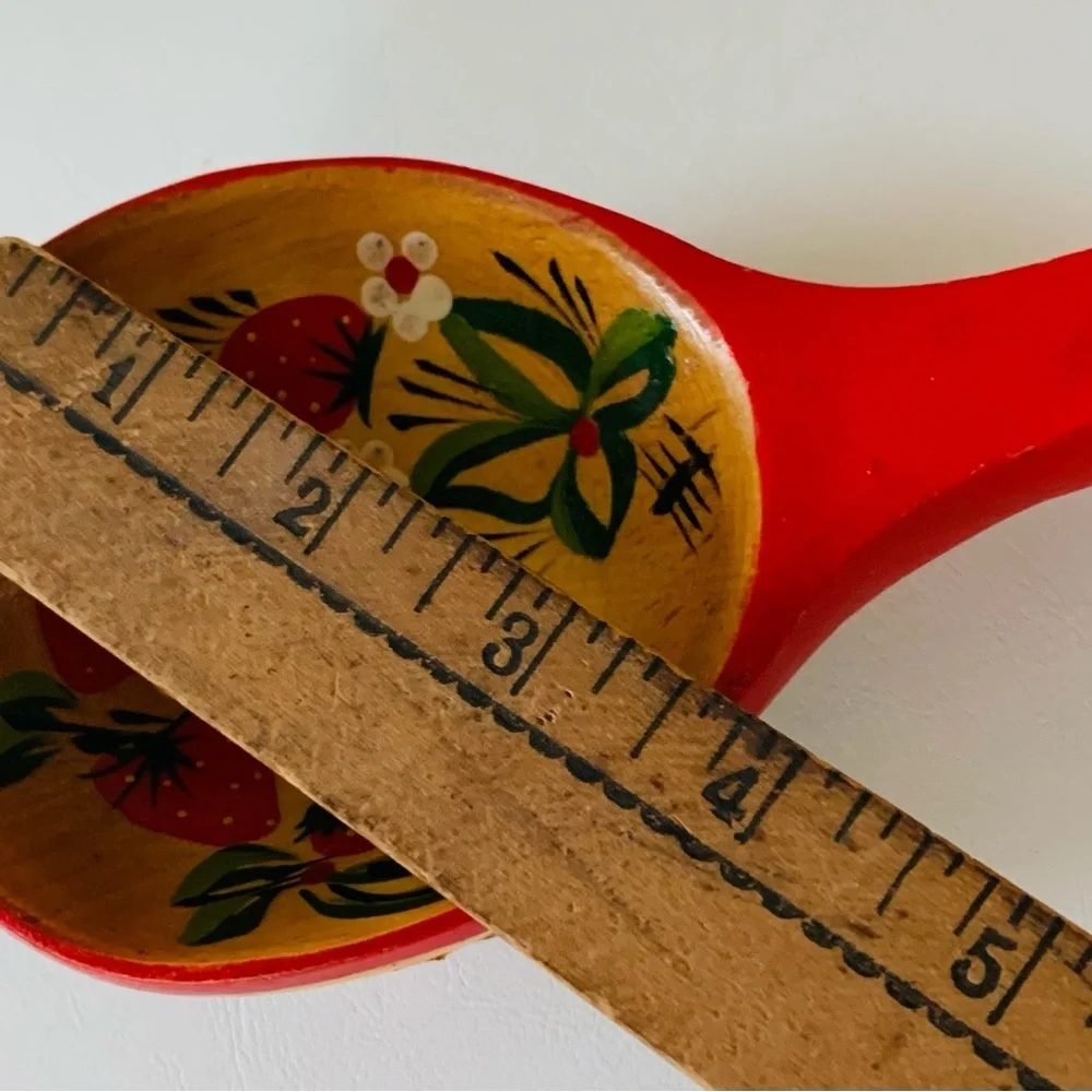 Russian handcrafted wooden spoon
